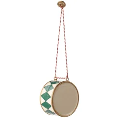 METALOPHÆNG TROMME - STOR | MØRK GRØN