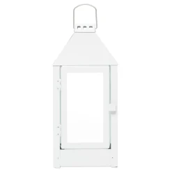 MIDI LANTERNE | HVID/GALVANISERET