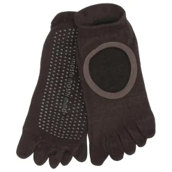 MIND TOE ANTI SLIP SOCKS | DARK BROWN