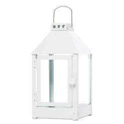 MINI LANTERNE | HVID/GALVANISERET