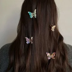 MINNIE BUTTERFLY HÅRKLEMME | CLOUDY WHITE