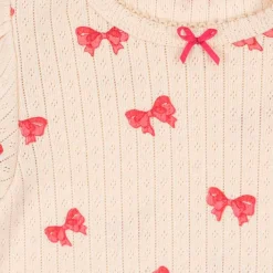 MINNIE PUFF SLEEVE BODY | ROSIA BOW