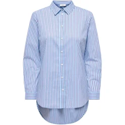 MIO L/S SHIRT | CASHMERE BLUE/CLOUD DANCER