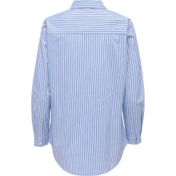 MIO L/S SHIRT | CASHMERE BLUE/CLOUD DANCER