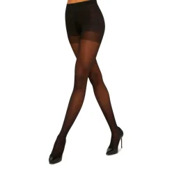 MISS W 30 LEG SUPPORT TIGHTS | BLACK