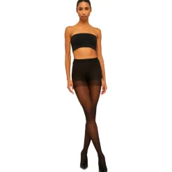 MISS W 30 LEG SUPPORT TIGHTS | BLACK