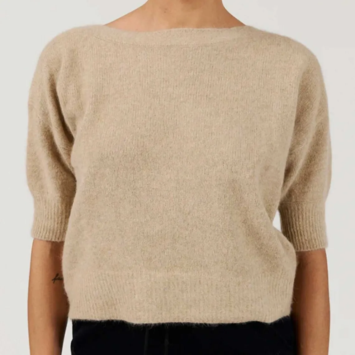 MOI SWEATER | BEIGE MELANGE