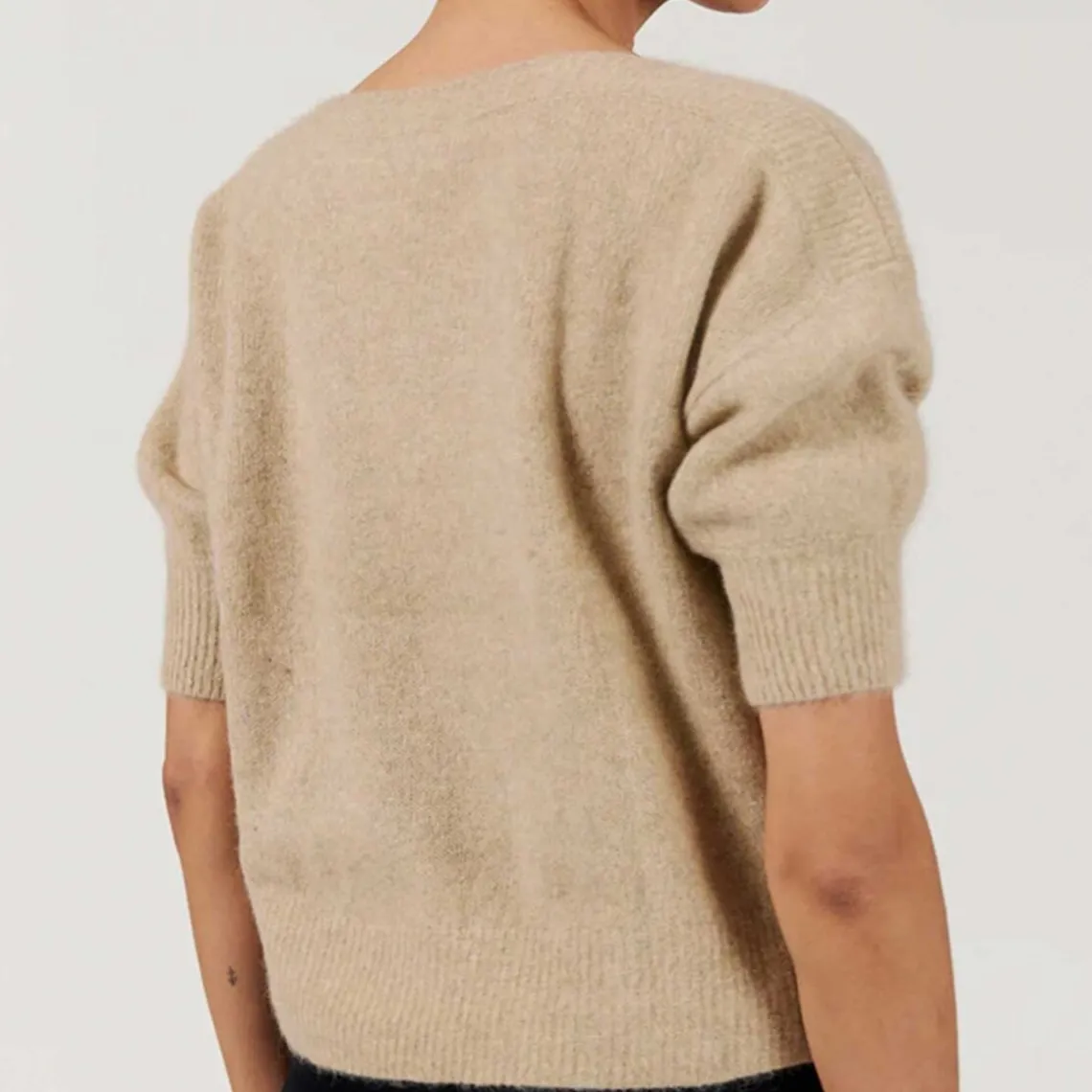 MOI SWEATER | BEIGE MELANGE