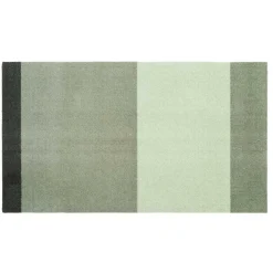 MÅTTE STRIPES HORIZONT 67X120 | LIGHT/DUSTY/DARK GREEN