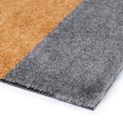 MÅTTE STRIPES HORIZONTAL 60X90 | DIJON/GRÅ