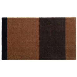 MÅTTE STRIPES HORIZONTAL 60X90 | BRUN/COGNAC