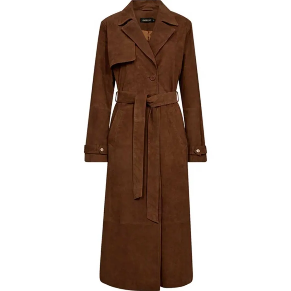 NAOMI TRENCH COAT | COGNAC