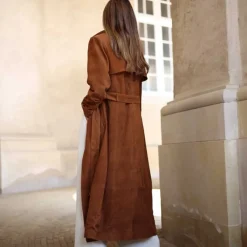 NAOMI TRENCH COAT | COGNAC
