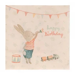 NAPKIN - HAPPY DAY 16 STK 12,5X12,5 CM