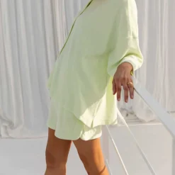 NARAM GYM SHORTS | LEMON SORBET