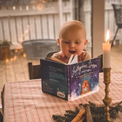 NATBJØRNEN TJUGGA OG SNEFNUGGENE (PAPBOG)