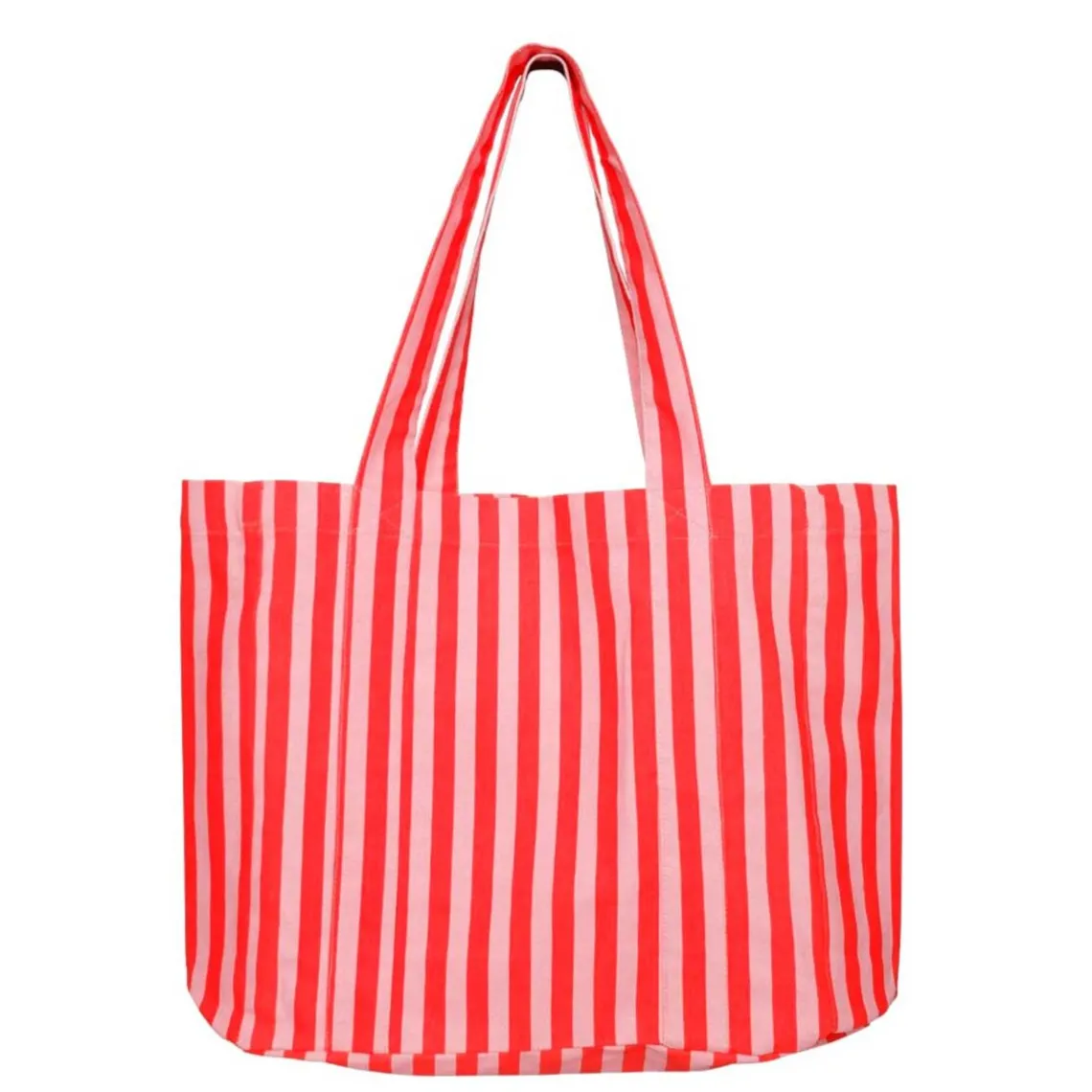NELLA CANVAS BAG | RED/ROSE