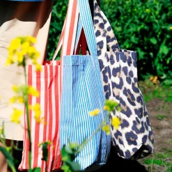 NELLA CANVAS BAG | RED/ROSE