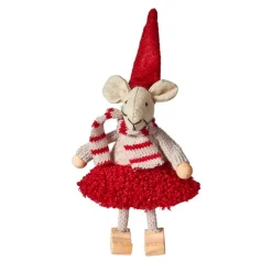 NELLI H11CM RØD/GRÅ