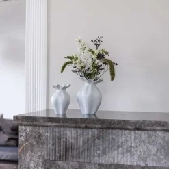 NELLIE VASE - SMALL 16,5X11 CM | OFF WHITE