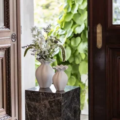 NELLIE VASE - SMALL 16,5X11 CM | OFF WHITE