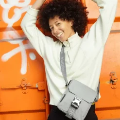 NICO TASKE 7X20X4 CM | CHROME GRÅ