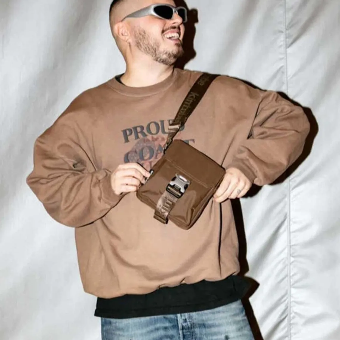 NICO TASKE 7X20X4 CM | EARTH BROWN