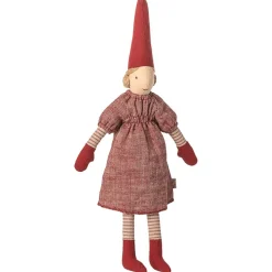 NISSE STR. 2 - PIGE | RØD KJOLE