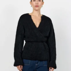 NOREEN 7 CARDIGAN | BLACK