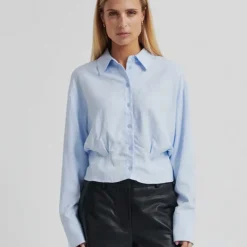 NURA SHIRT | HALOGEN BLUE