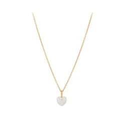 OCEAN HEART HALSKÆDE 40-45CM | FORGYLDT
