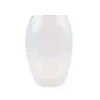 OPALINE ELIPSE VASE | CREAMY WHITE