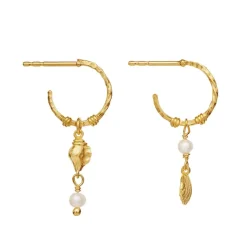 OPHELIA ØRERINGE | FORGYLDT