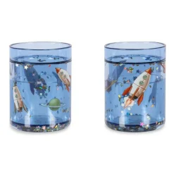 2-PACK GLITTER CUPS | OUTER SPACE