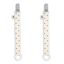 2-PACK PACIFIER STRAP | ESTATE DOT