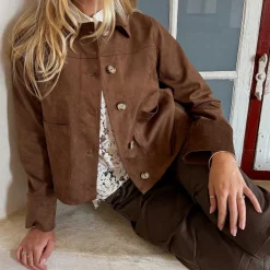PAIGE JACKET | BROWN