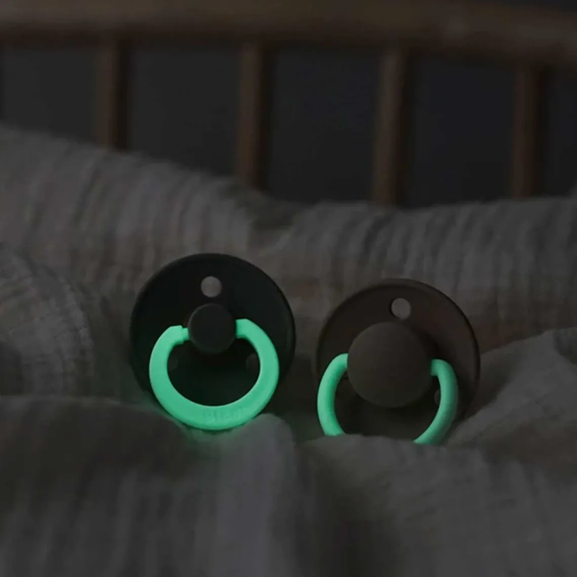 2-PAK GLOW - RUND - STR. 2 | IRON/BABY BLUE