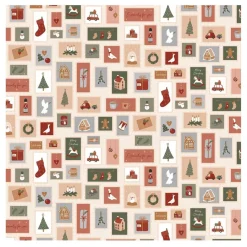 PAPIRSERVIETTER M/JULEMÆRKER