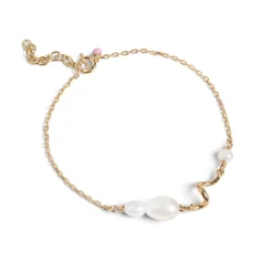 PEARLIE TWIST ARMBÅND | FORGYLDT