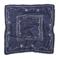 PENCIA SIW TØRKLÆDE 90X90 CM | NAVY BLAZER