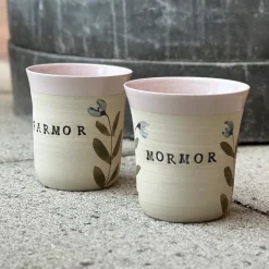 PERSONLIG KOP | FARMOR/ROSA/BLÅ BLOMST