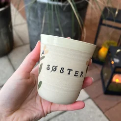 PERSONLIG KOP | SØSTER/GUL/MILD BLOMST