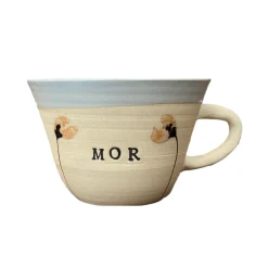 PERSONLIG KOP M/HANK | MOR/BLÅ/MILD BLOMST