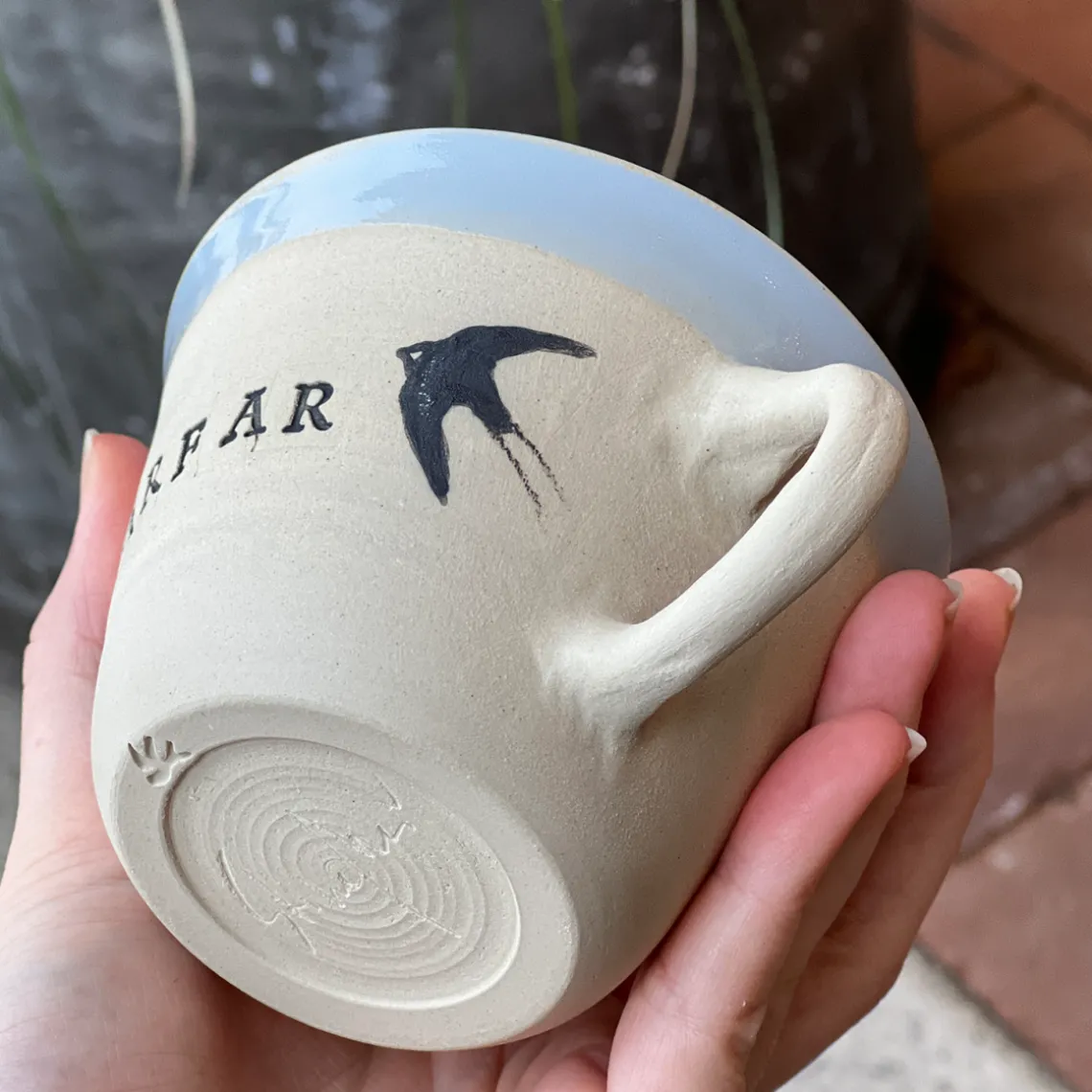 PERSONLIG KOP M/HANK | MORFAR/BLÅ/SVALE