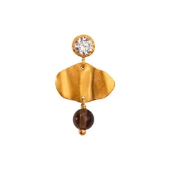 PETIT CLEO MOCHA EARRING | FORGYLDT