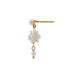 PETIT CLUSTER BERRIES ØRERING - 1 STK. | FORGYLDT