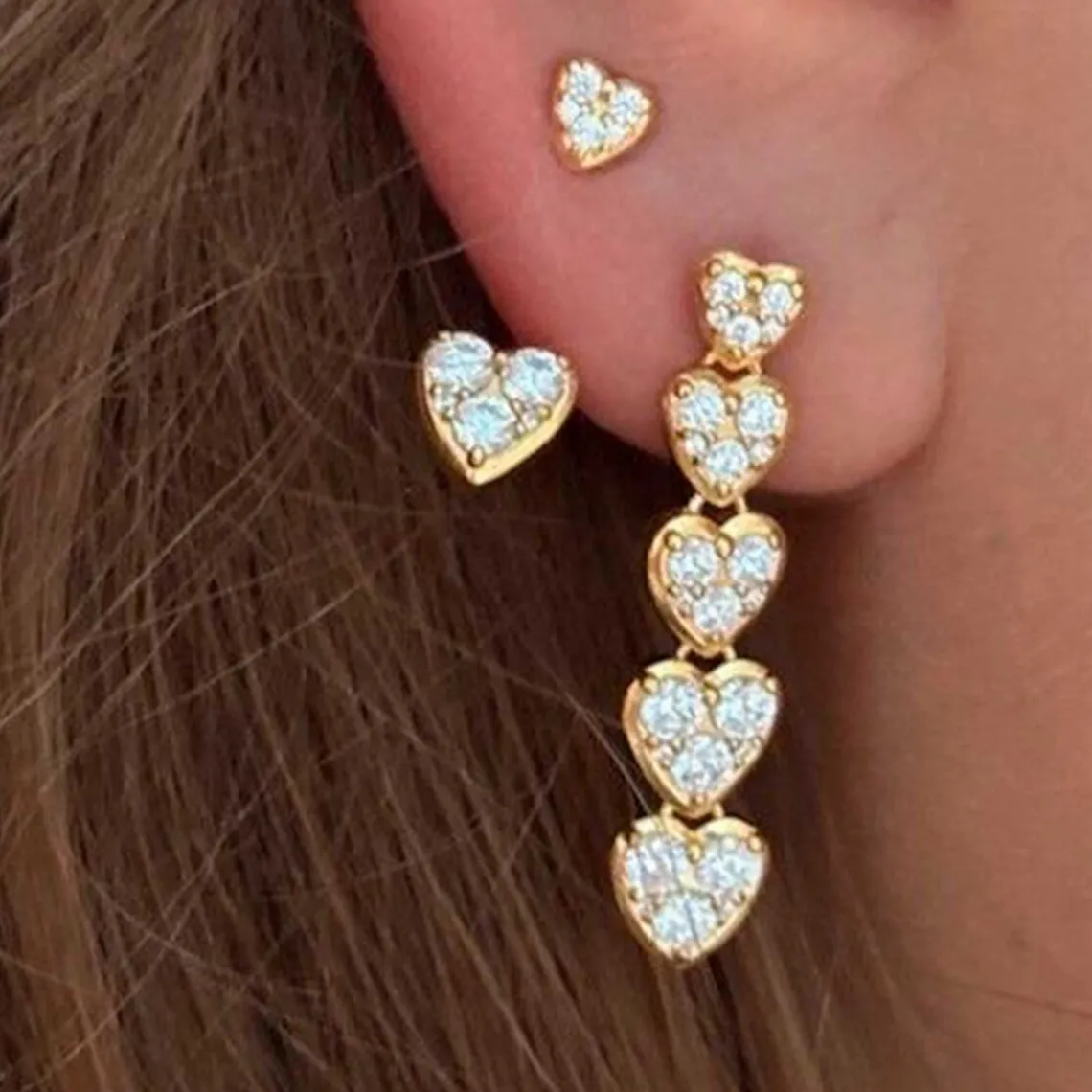 PETIT J'ADORE EARRING | FORGYLDT