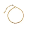 PETIT LINK BRACELET ARMBÅND | FORGYLDT