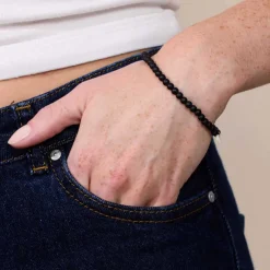 PETITE STRETCH ARMBÅND | BLACKSTONE