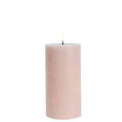 PILLAR CANDLE 7,8X15 CM | BEIGE